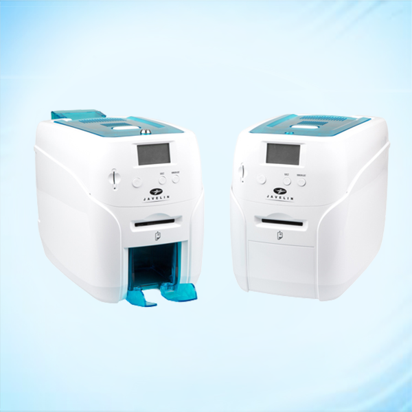 Javelin desktop series card printer in Dubai, UAE.