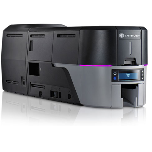 Entrust Sigma DS3 Direct-to-Card Printer featuring a Tactile Impressor Module