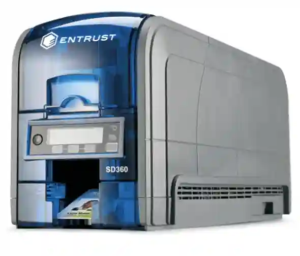 Entrust SD360 Automatic Dual-Sided ID Card Printer
