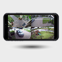 CCTV view on mobile app