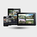 CCTV view on mobile app